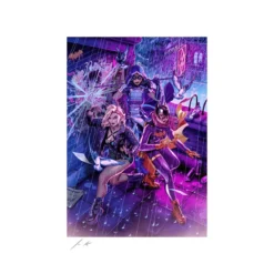 Sideshow DC Comics impression - Art Print Birds of Prey by John Keaveney 46 x 61 cm - non encadrée