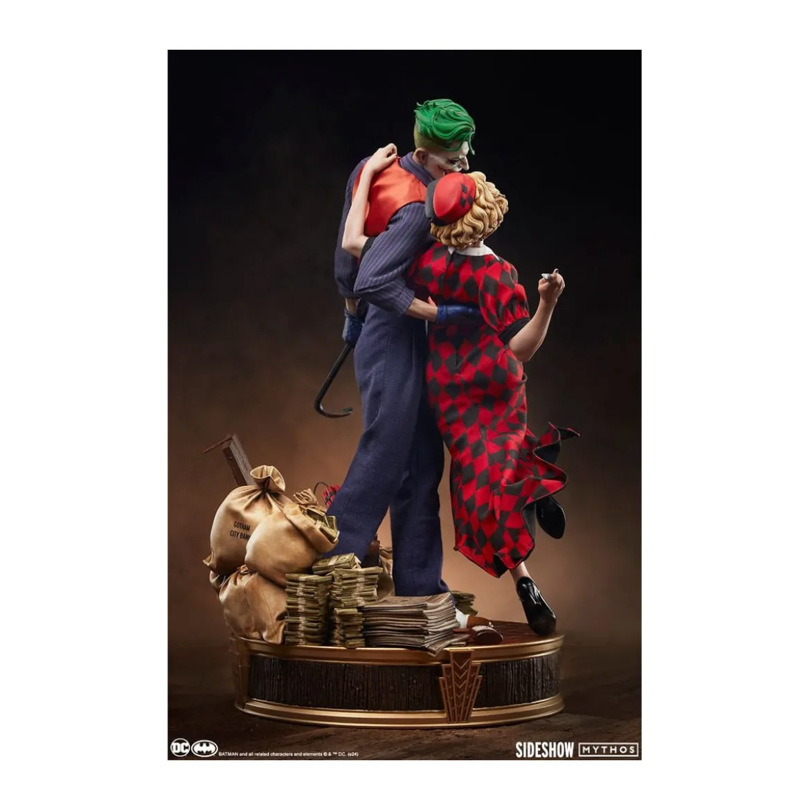 Sideshow DC Comics Mythos - The Joker and Harley Quinn: Lawless Love
