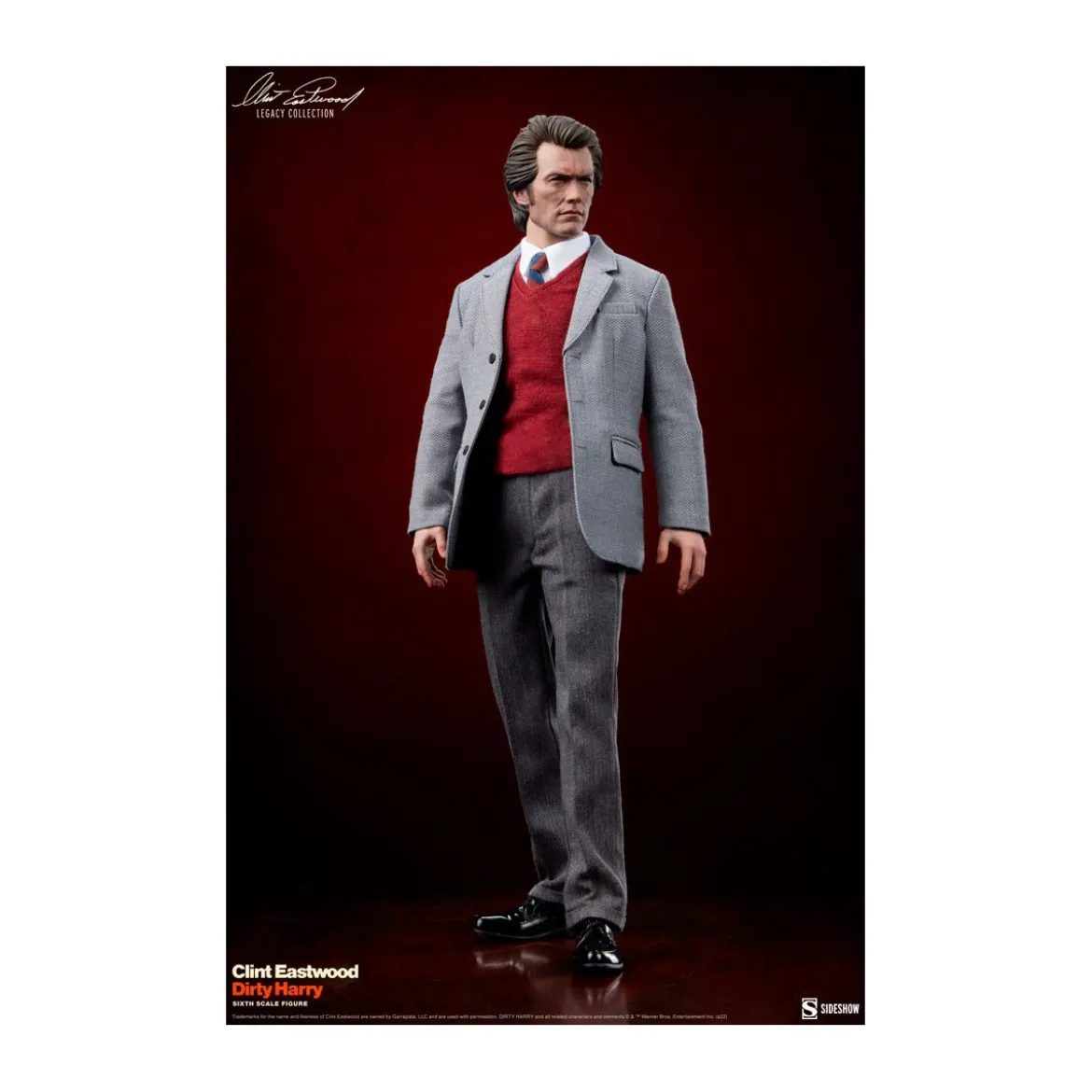 Sideshow - Harry Callahan figurine 1/6 - Dirty Harry - Clint Eastwood Legacy Collection