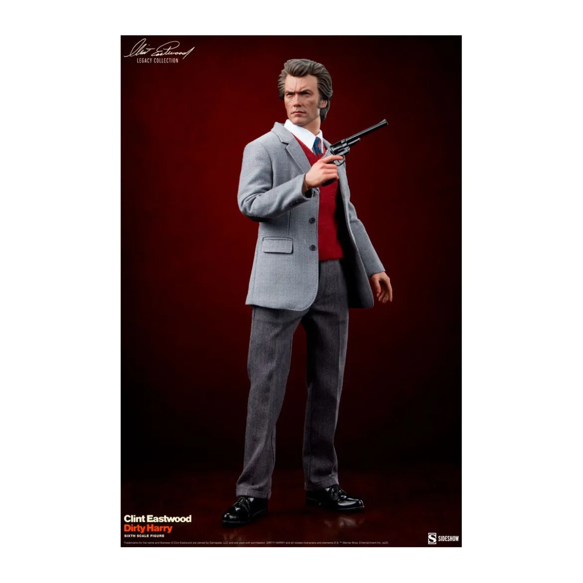 Sideshow - Harry Callahan figurine 1/6 - Dirty Harry - Clint Eastwood Legacy Collection