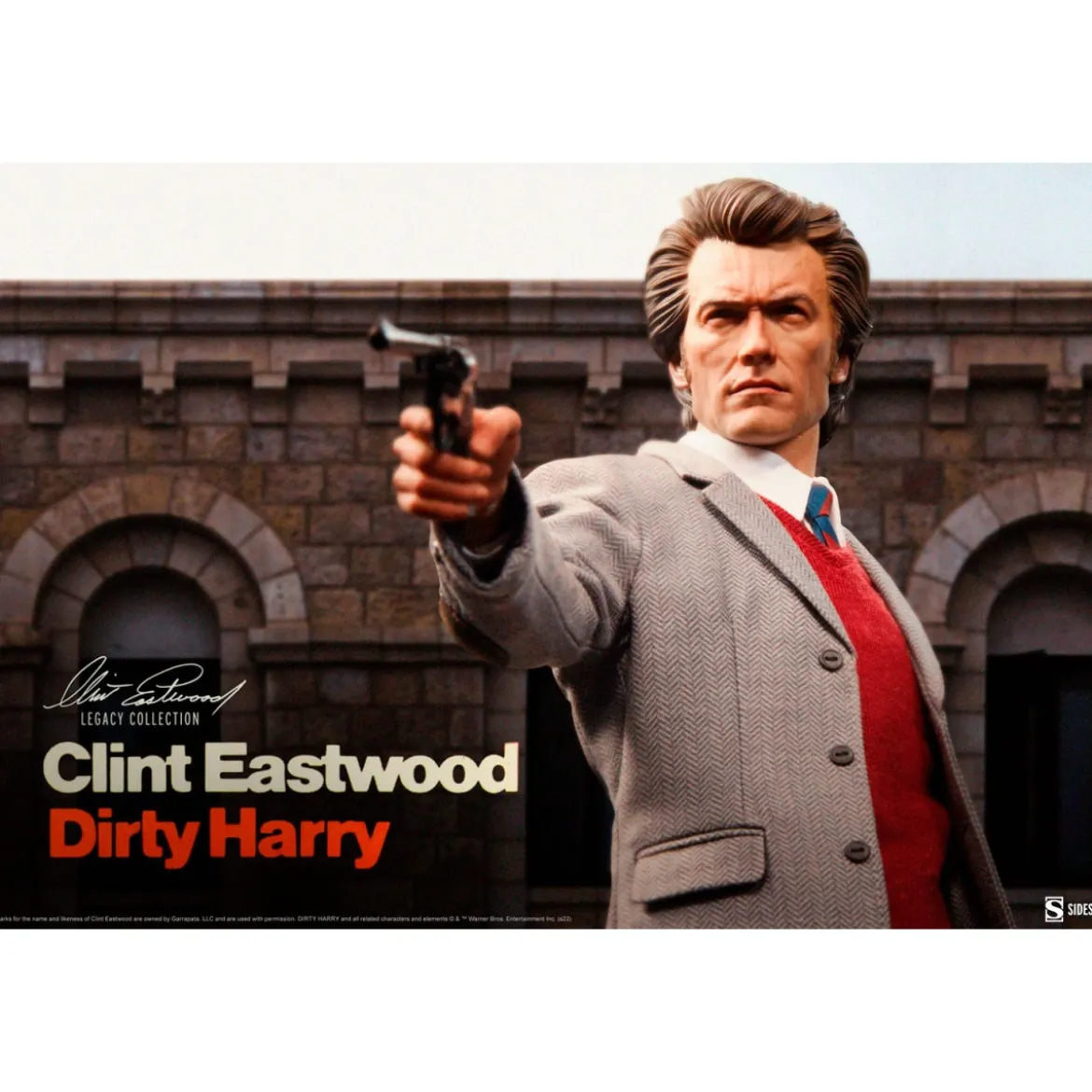 Sideshow - Harry Callahan figurine 1/6 - Dirty Harry - Clint Eastwood Legacy Collection