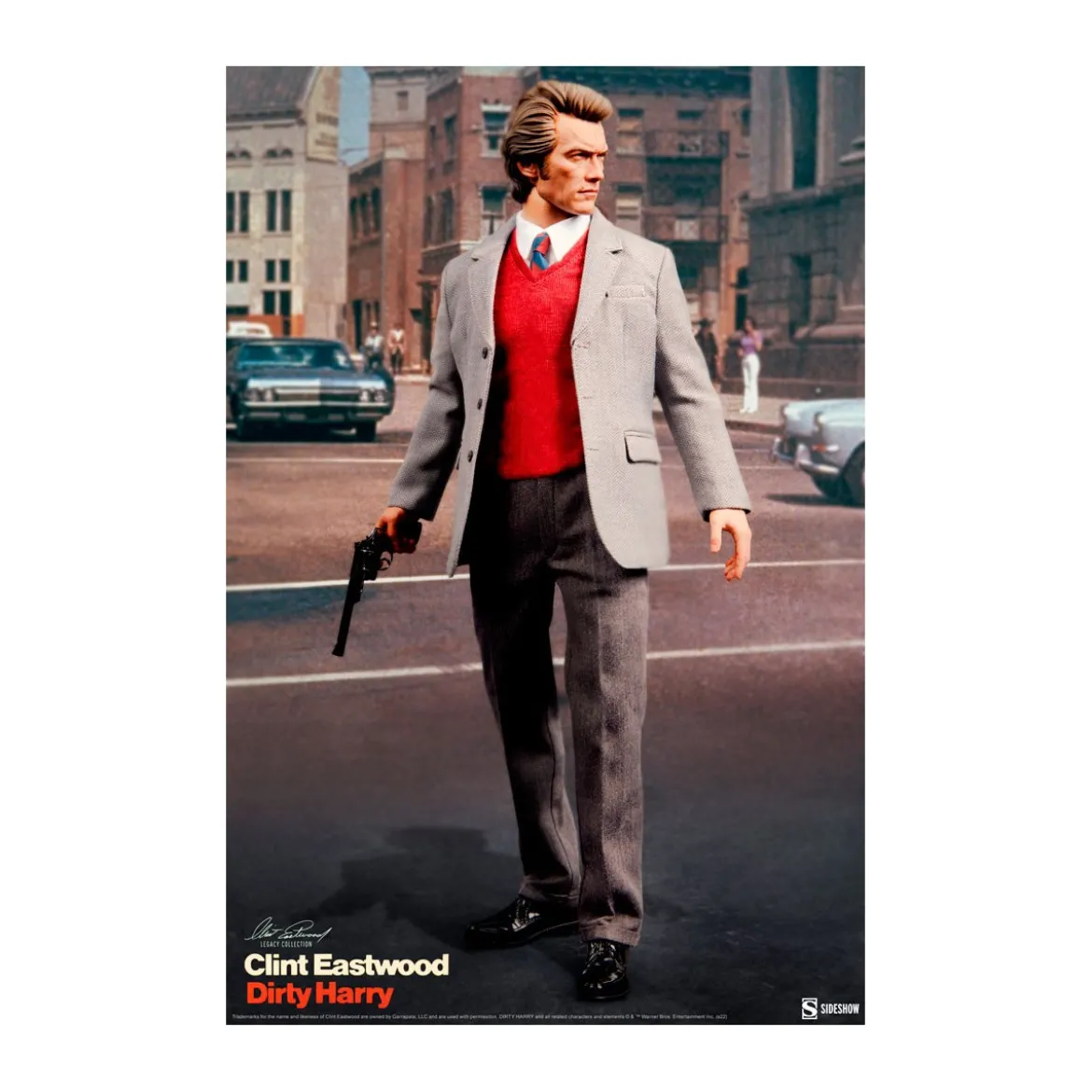Sideshow - Harry Callahan figurine 1/6 - Dirty Harry - Clint Eastwood Legacy Collection