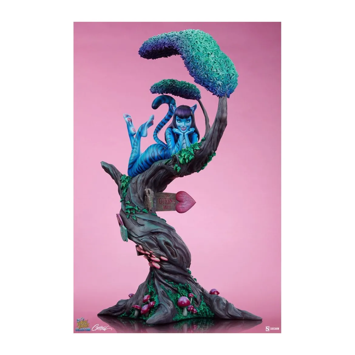 Sideshow - Lady Cheshire Cat - Alice Au Pays Des Merveilles - Fairytale Fantasies Collection Campbell