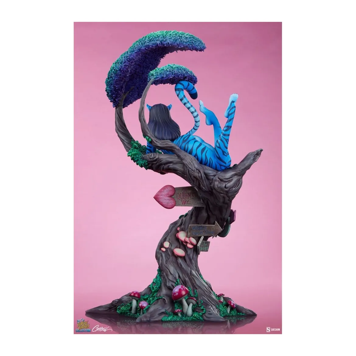 Sideshow - Lady Cheshire Cat - Alice Au Pays Des Merveilles - Fairytale Fantasies Collection Campbell