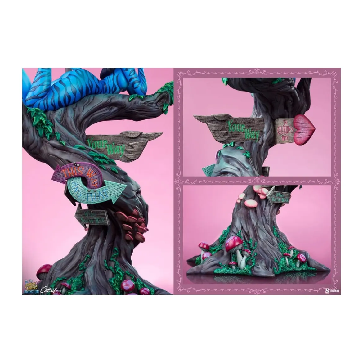 Sideshow - Lady Cheshire Cat - Alice Au Pays Des Merveilles - Fairytale Fantasies Collection Campbell