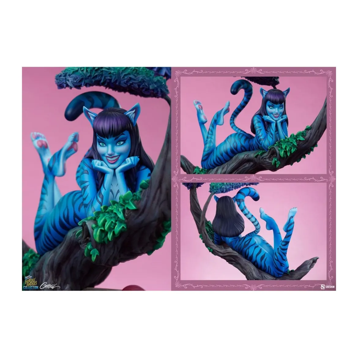 Sideshow - Lady Cheshire Cat - Alice Au Pays Des Merveilles - Fairytale Fantasies Collection Campbell