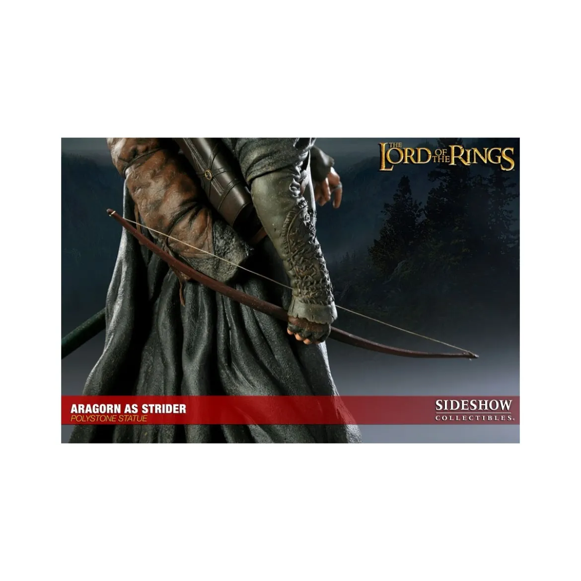 Sideshow Le Seigneur des Anneaux statue Aragorn as Strider 37 cm - Occasion