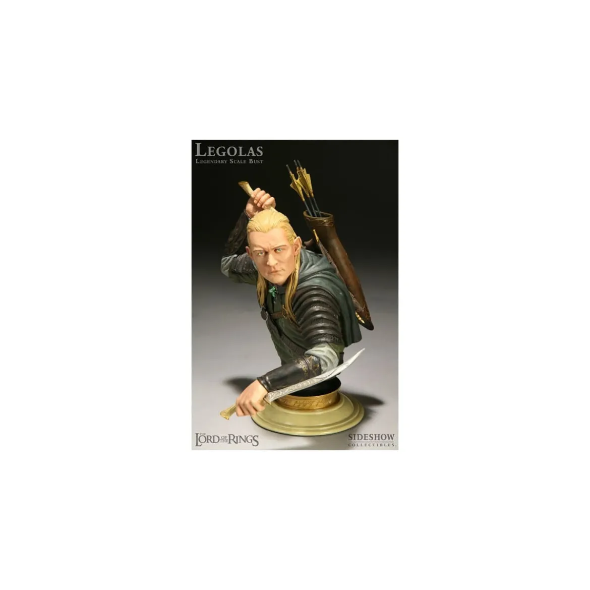 Sideshow - Lord of the Rings - LEGOLAS Legendary Scale Bust 1/2 - Occasion
