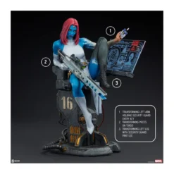 Sideshow Marvel - Mystique: Freedom and Destiny Premium Format 1/4