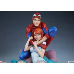 Sideshow - Marvel - Spider-Man & Mary Jane by J. Scott Campbell - 32 cm