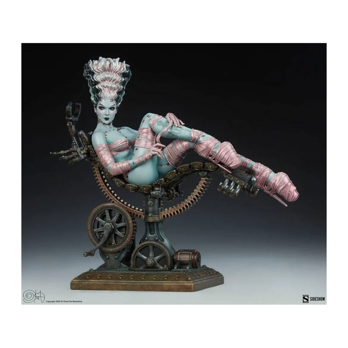 Sideshow - Olivia De Berardinis Frankie Reborn statue 1/4 "Limited Edition"