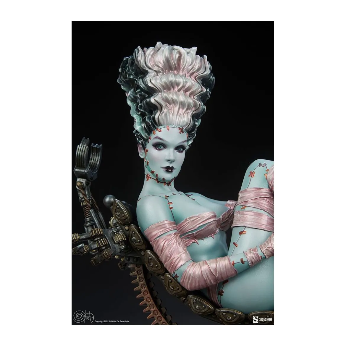 Sideshow - Olivia De Berardinis Frankie Reborn statue 1/4 "Limited Edition"