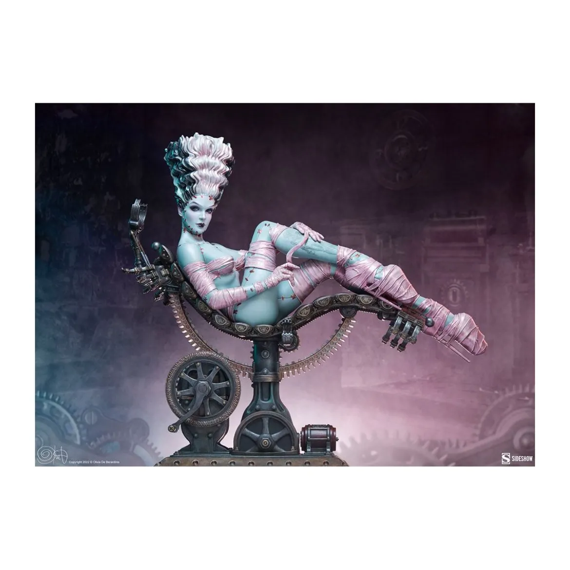 Sideshow - Olivia De Berardinis Frankie Reborn statue 1/4 "Limited Edition"