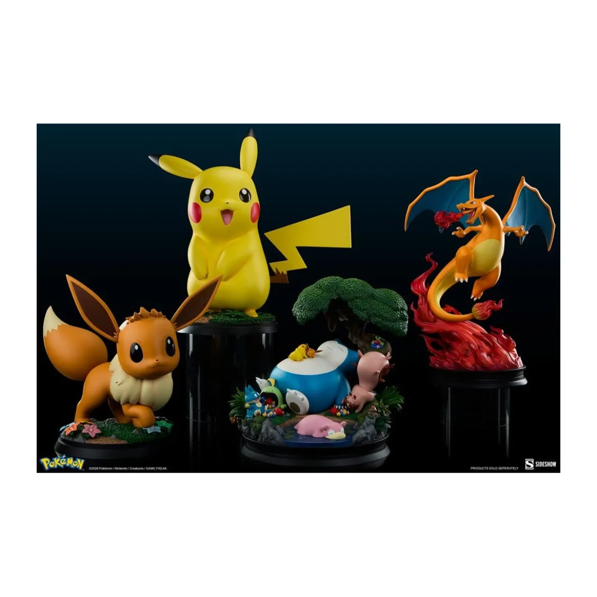 Sideshow Pokemon - Diorama Ronflex