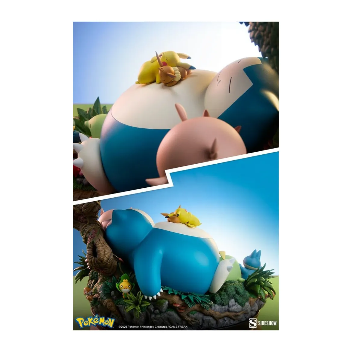 Sideshow Pokemon - Diorama Ronflex