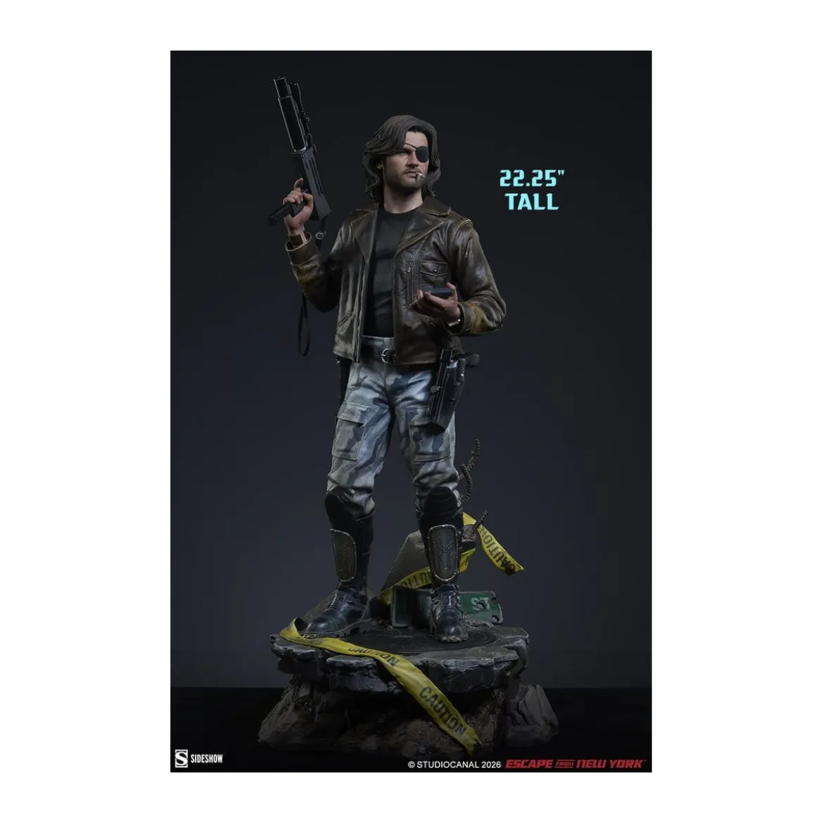 Sideshow - Premium Format Snake Plissken 1/4 - Escape From New York - New York 1997