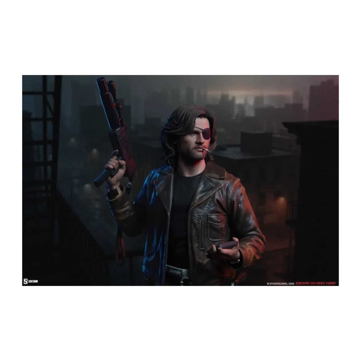 Sideshow - Premium Format Snake Plissken 1/4 - Escape From New York - New York 1997