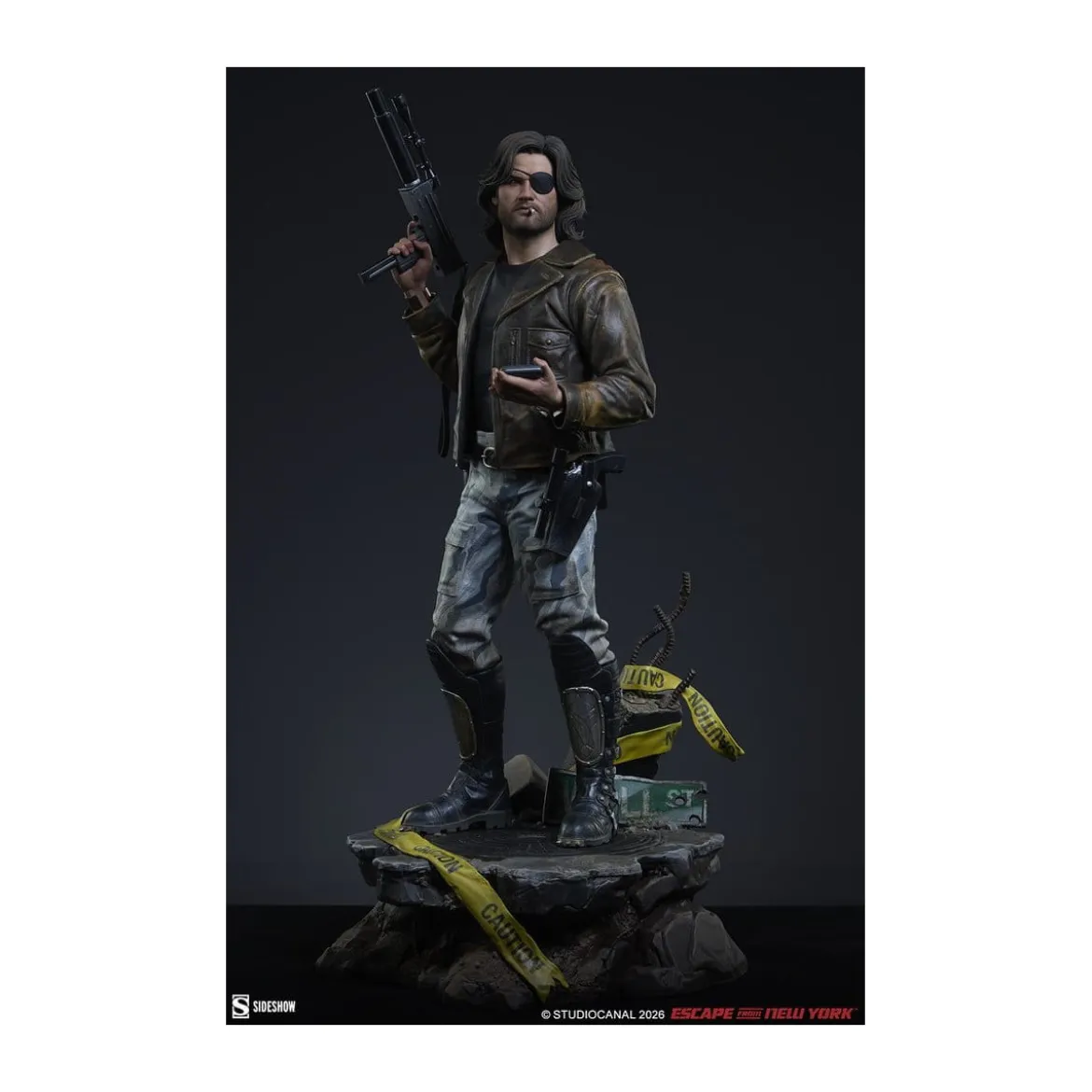 Sideshow - Premium Format Snake Plissken 1/4 - Escape From New York - New York 1997