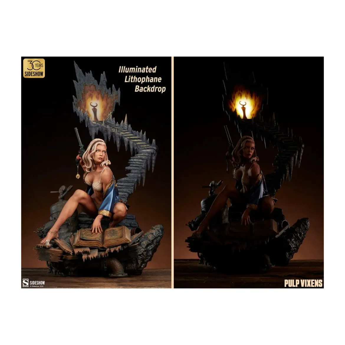 Sideshow - Pulp Vixens - Mr. Sin Premium Format 1/4