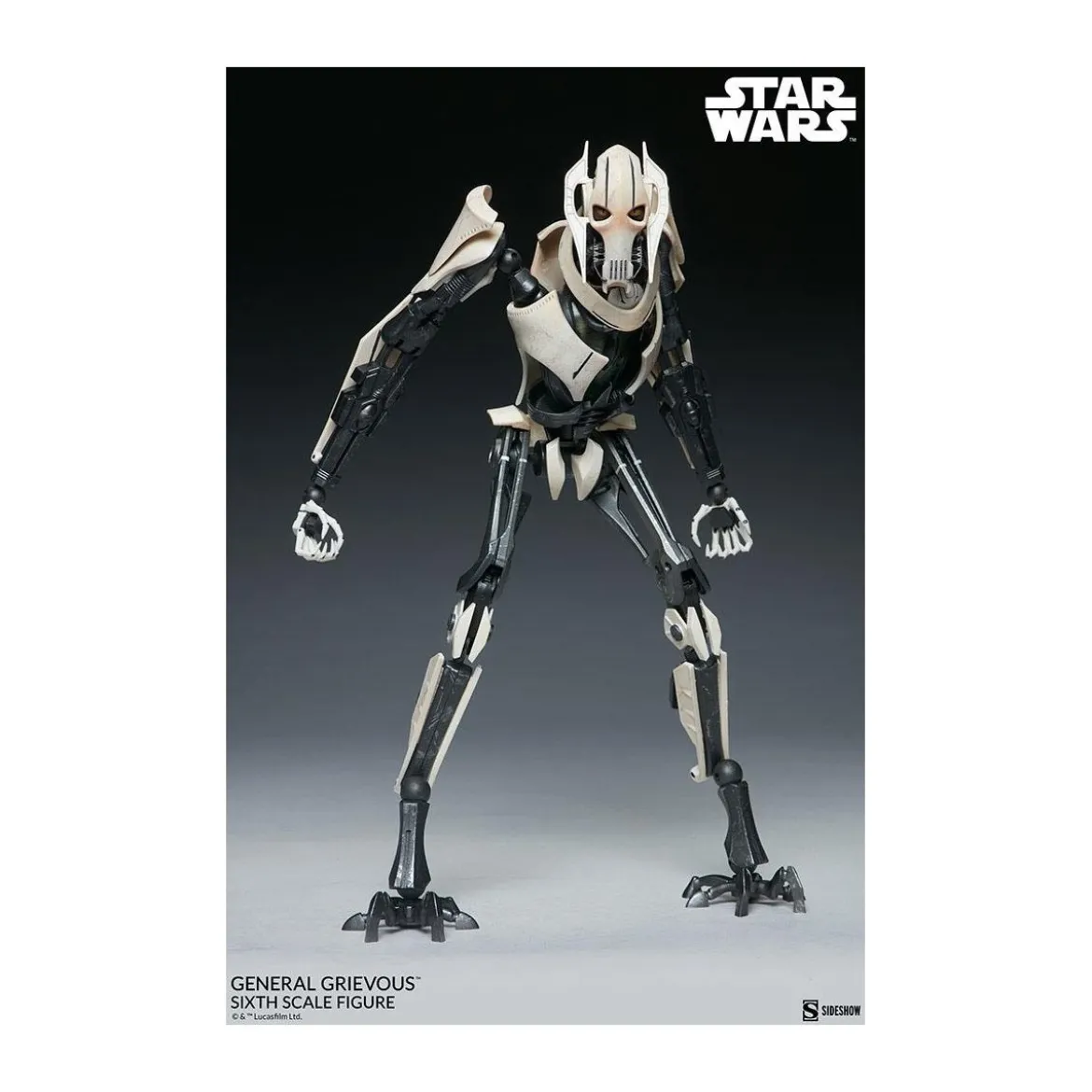 Sideshow Star Wars figurine 1/6 General Grievous