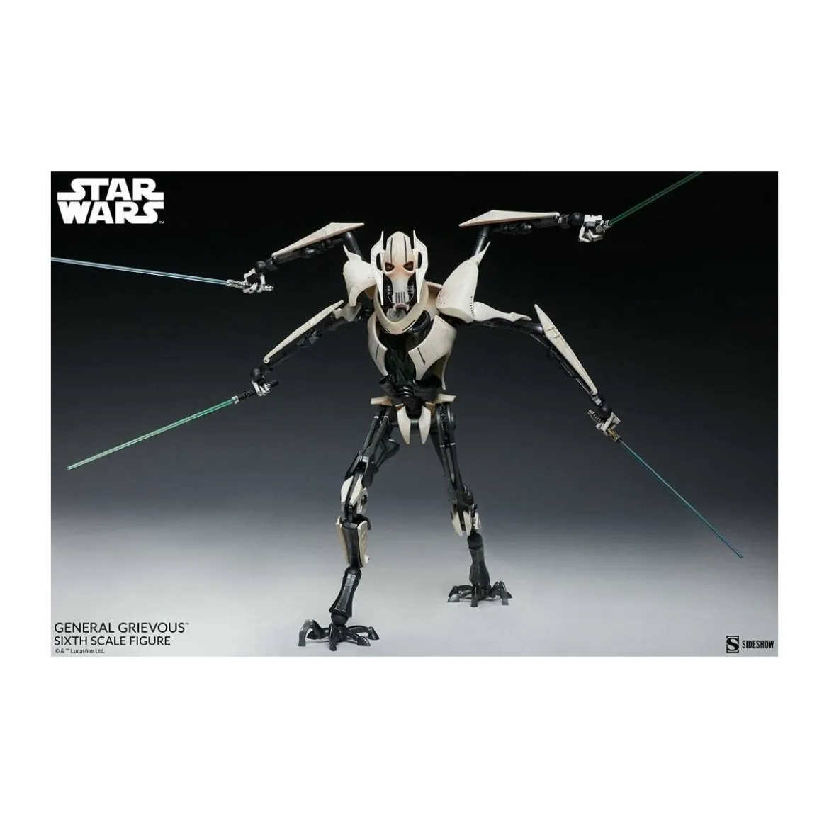 Sideshow Star Wars figurine 1/6 General Grievous