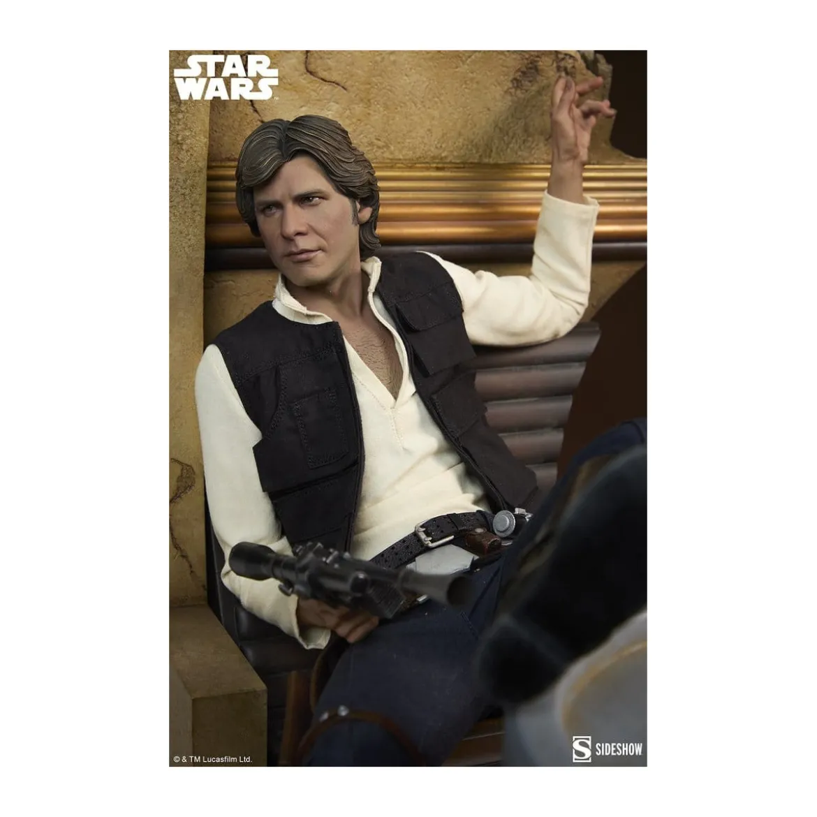 Sideshow Star Wars - Han Solo: Sorry About the Mess Premium Format Mixed Media 1/4 - A New Hope