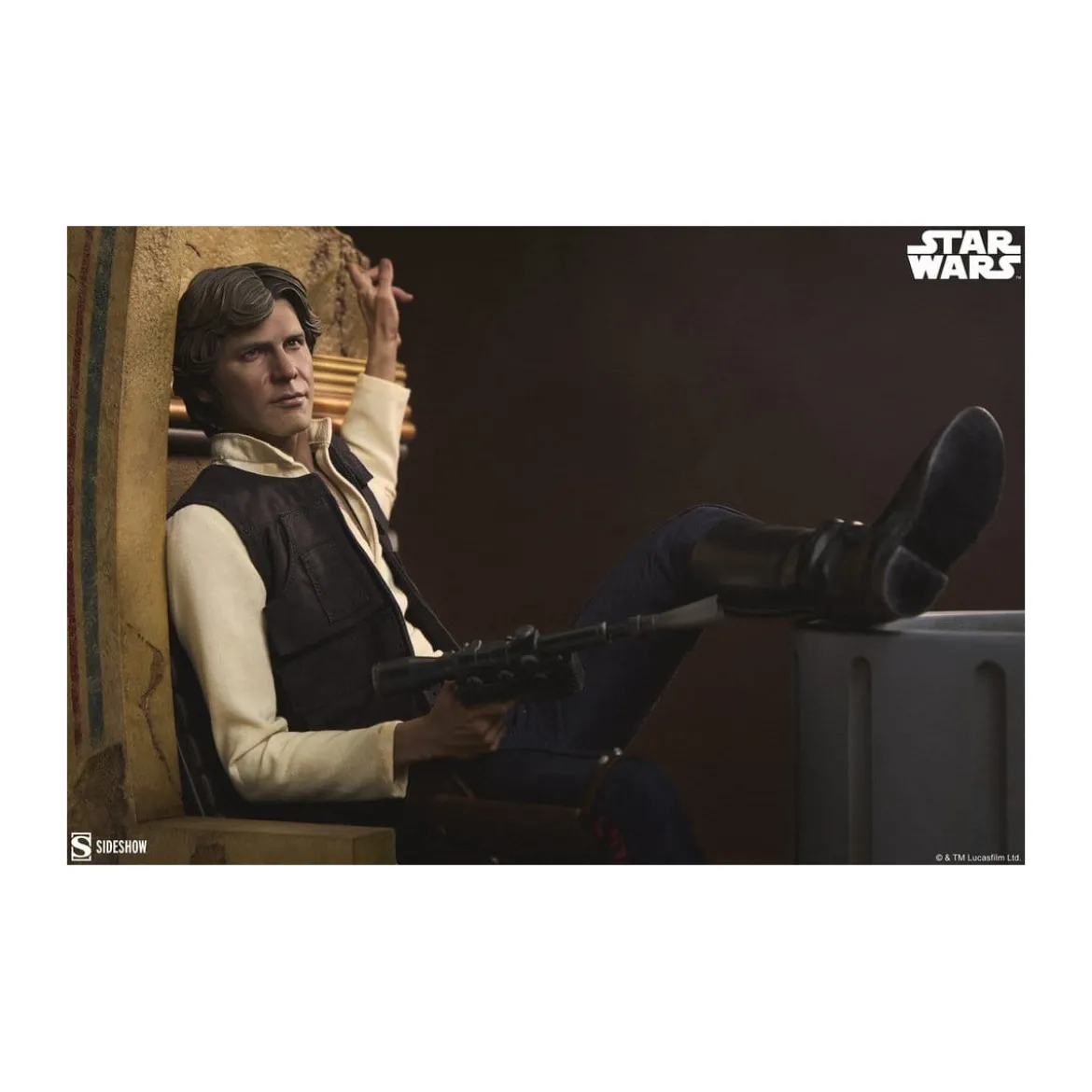 Sideshow Star Wars - Han Solo: Sorry About the Mess Premium Format Mixed Media 1/4 - A New Hope