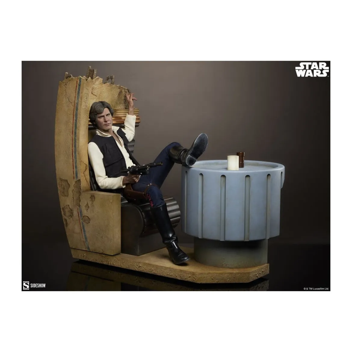 Sideshow Star Wars - Han Solo: Sorry About the Mess Premium Format Mixed Media 1/4 - A New Hope