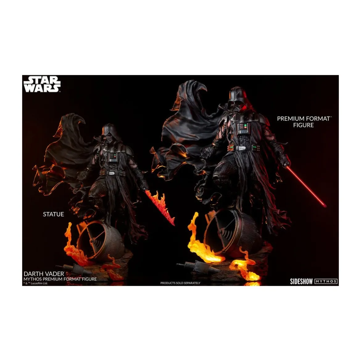 Sideshow Star Wars Mythos Premium Format 1/4 - Darth Vader - Dark Vador