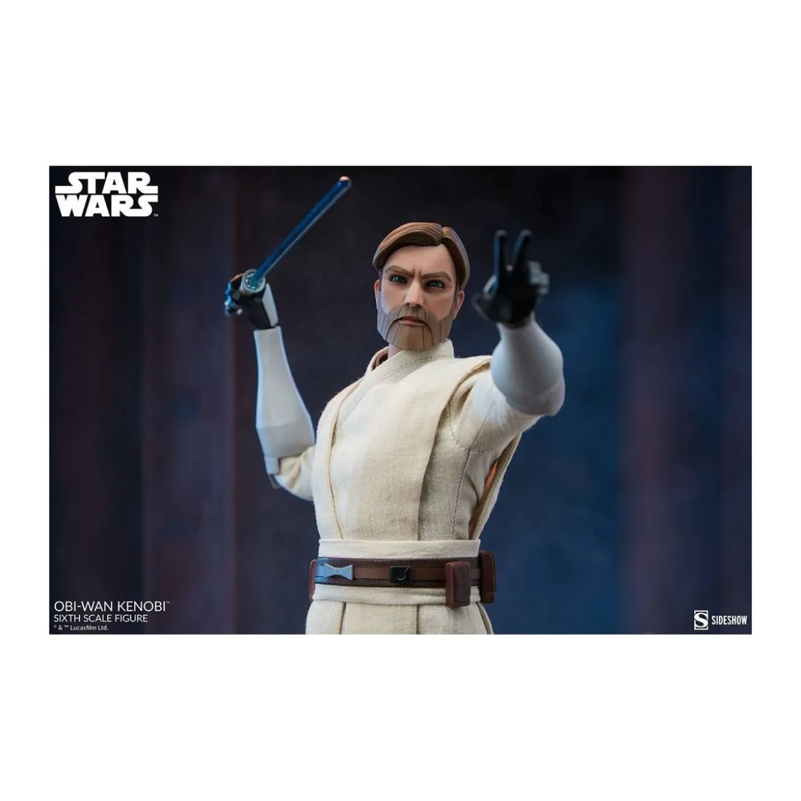 Sideshow Star Wars - Obi-Wan Kenobi - The Clone Wars 1/6