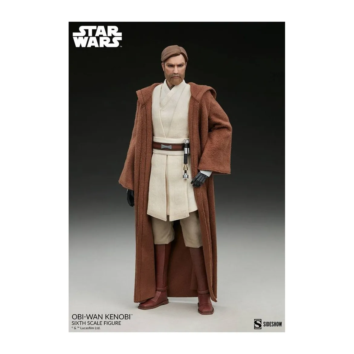 Sideshow Star Wars - Obi-Wan Kenobi - The Clone Wars 1/6