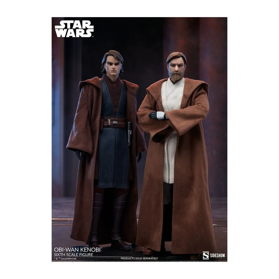 Sideshow Star Wars - Obi-Wan Kenobi - The Clone Wars 1/6