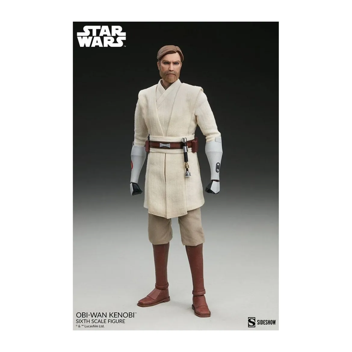 Sideshow Star Wars - Obi-Wan Kenobi - The Clone Wars 1/6