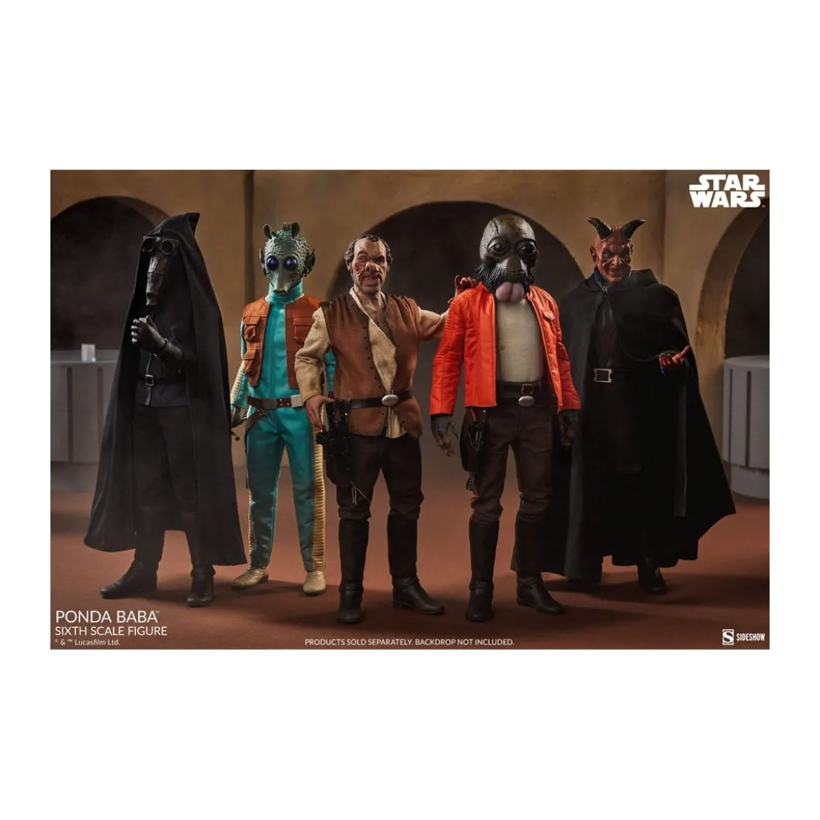 Sideshow Star Wars - PONDA BABA - Scum & Villainy 1/6