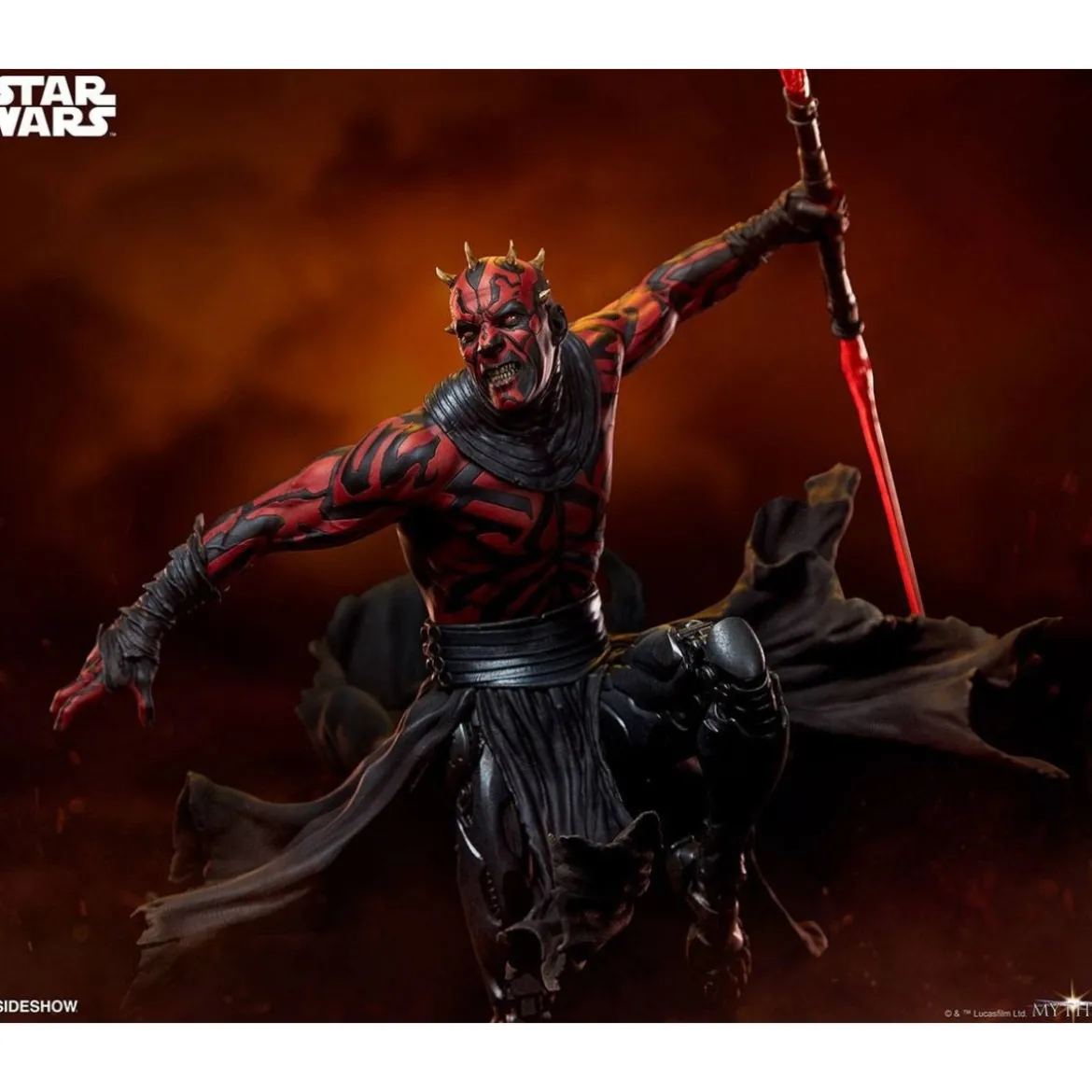Sideshow Star Wars Statue Darth Maul Mythos
