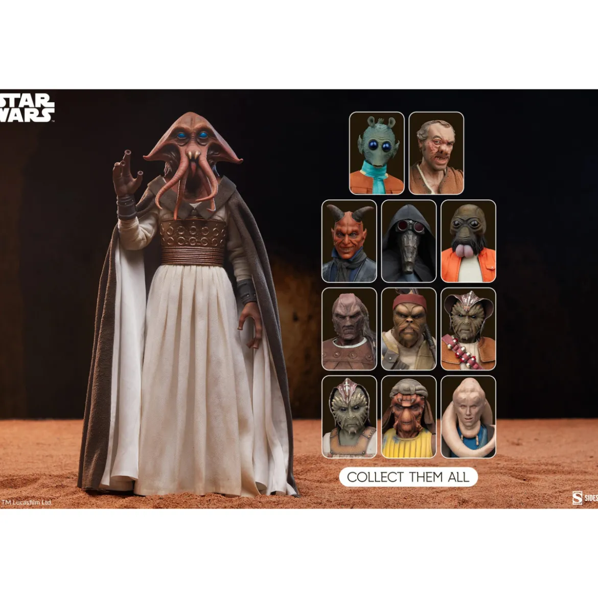 Sideshow Star Wars - Tessek 1/6 Scum and Villainy - Return of the Jedi