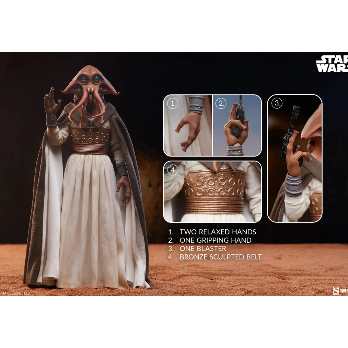 Sideshow Star Wars - Tessek 1/6 Scum and Villainy - Return of the Jedi