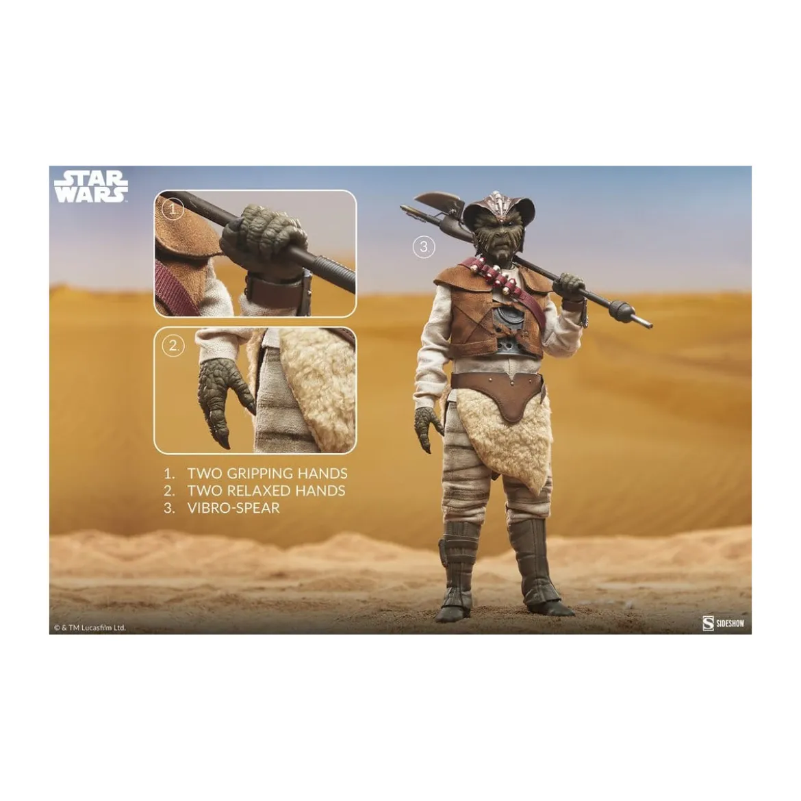 Sideshow Star Wars - Wooof 1/6 Scum and Villainy - Return of the Jedi