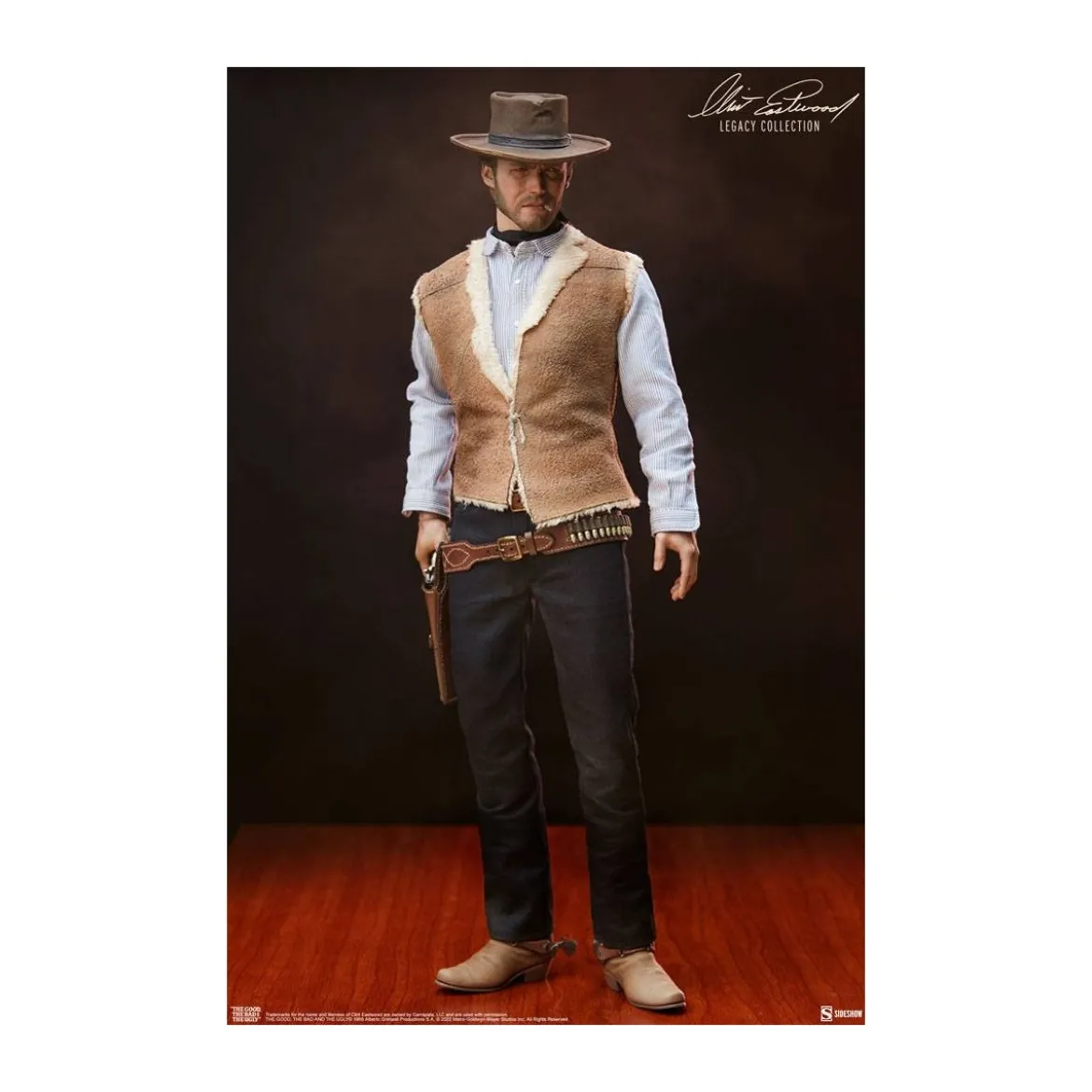 Sideshow - The Man With No Name figurine 1/6 - The Good, the Bad and the Ugly - Le Bon, la Brute et le Truand