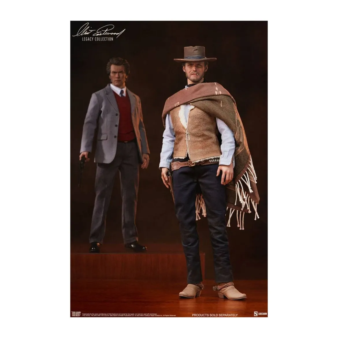 Sideshow - The Man With No Name figurine 1/6 - The Good, the Bad and the Ugly - Le Bon, la Brute et le Truand
