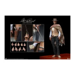 Sideshow - The Man With No Name figurine 1/6 - The Good, the Bad and the Ugly - Le Bon, la Brute et le Truand