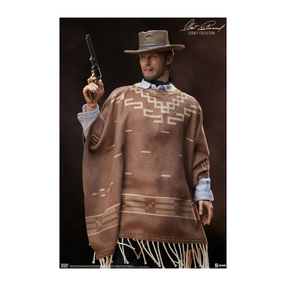 Sideshow - The Man With No Name figurine 1/6 - The Good, the Bad and the Ugly - Le Bon, la Brute et le Truand