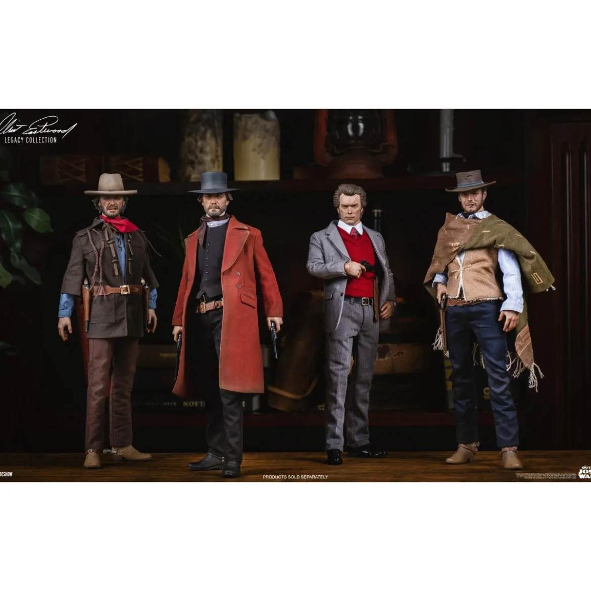 Sideshow - The Outlaw Josey Wales - Hors la lois figurine 1/6 - Clint Eastwood Legacy Collection
