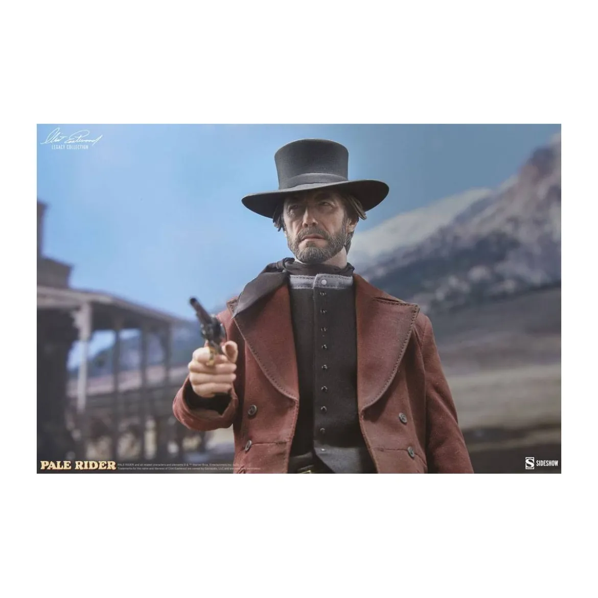 Sideshow - The Preacher - Pale Rider, le cavalier solitaire figurine 1/6 - Clint Eastwood Legacy Collection