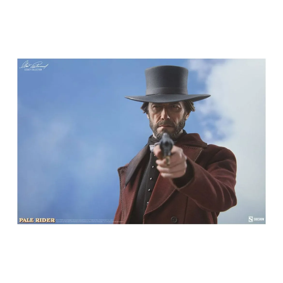 Sideshow - The Preacher - Pale Rider, le cavalier solitaire figurine 1/6 - Clint Eastwood Legacy Collection