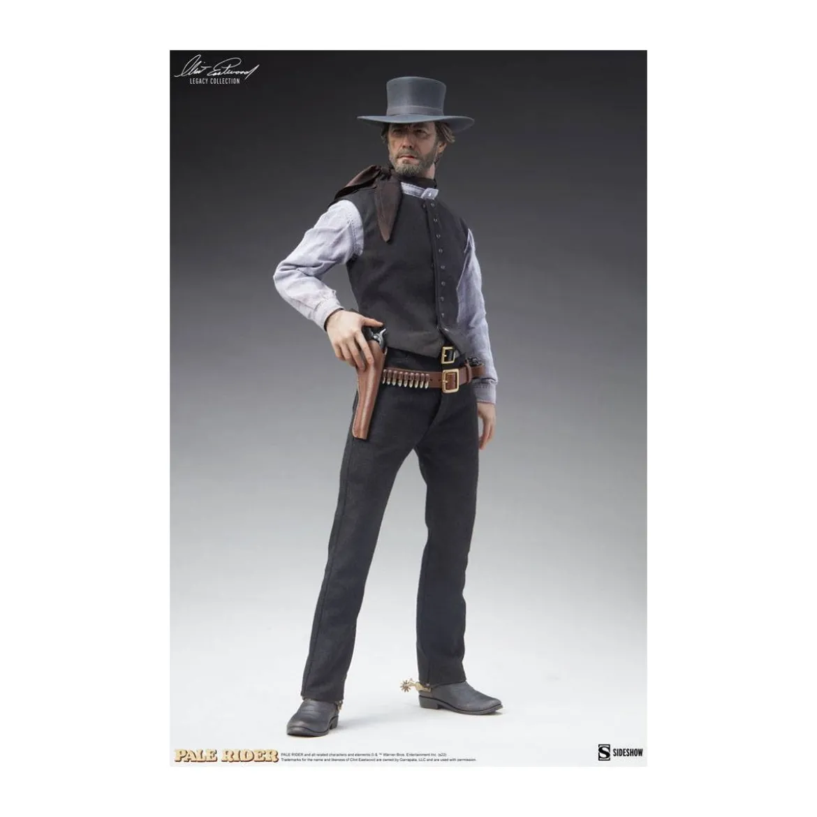 Sideshow - The Preacher - Pale Rider, le cavalier solitaire figurine 1/6 - Clint Eastwood Legacy Collection