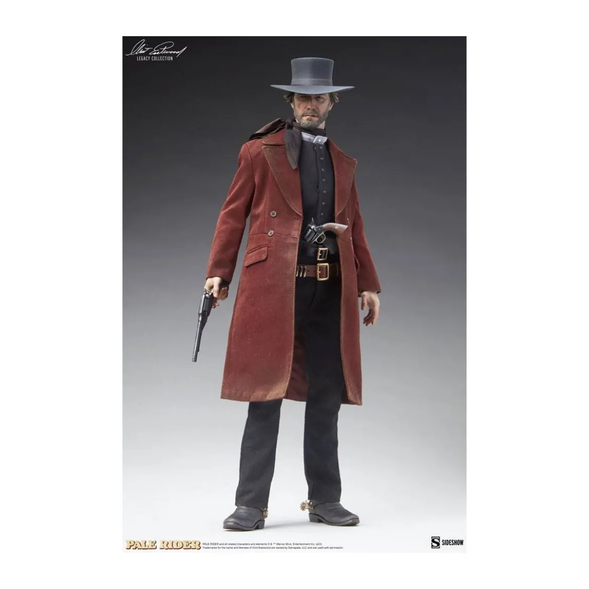 Sideshow - The Preacher - Pale Rider, le cavalier solitaire figurine 1/6 - Clint Eastwood Legacy Collection