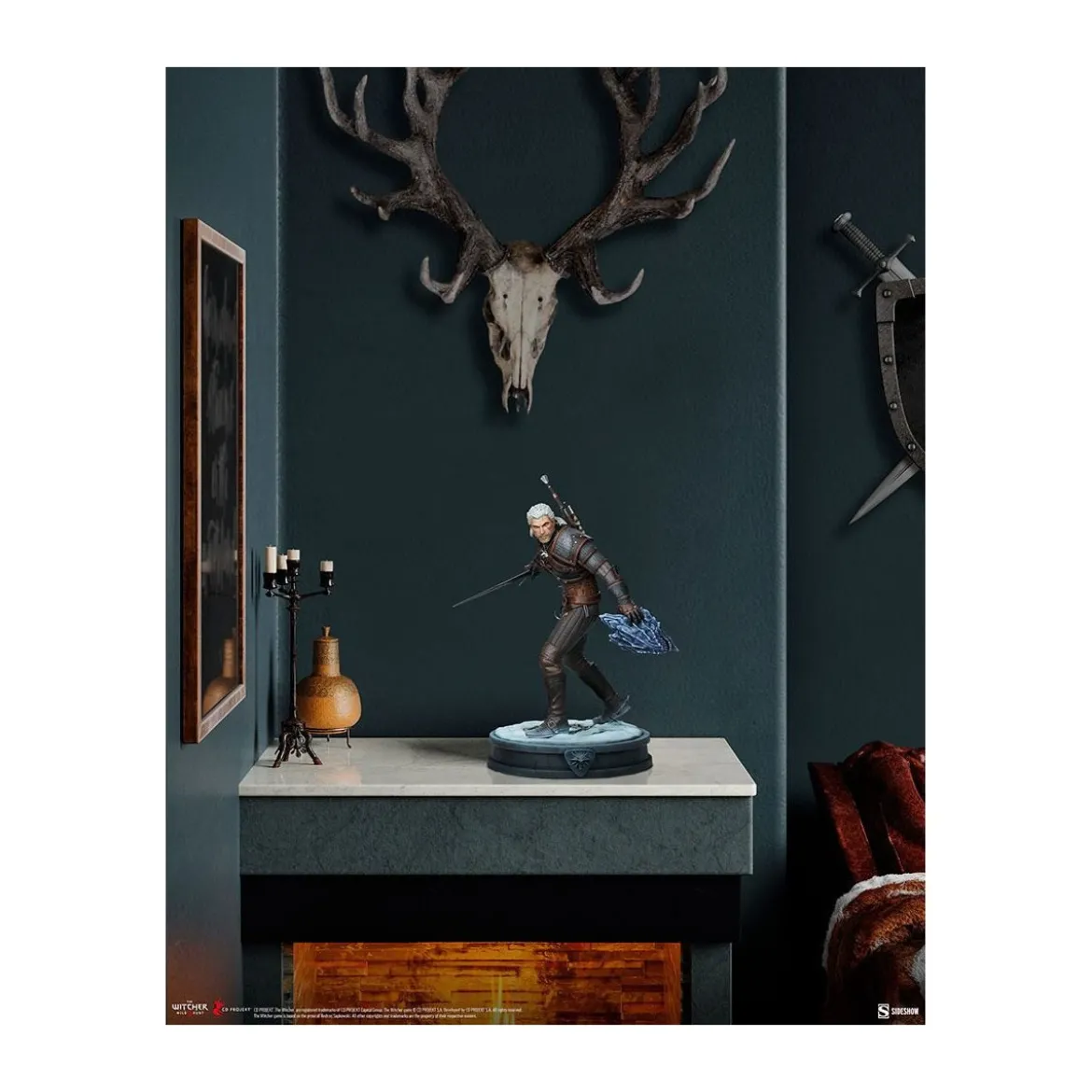 Sideshow The Witcher 3: Wild Hunt - Geralt statue