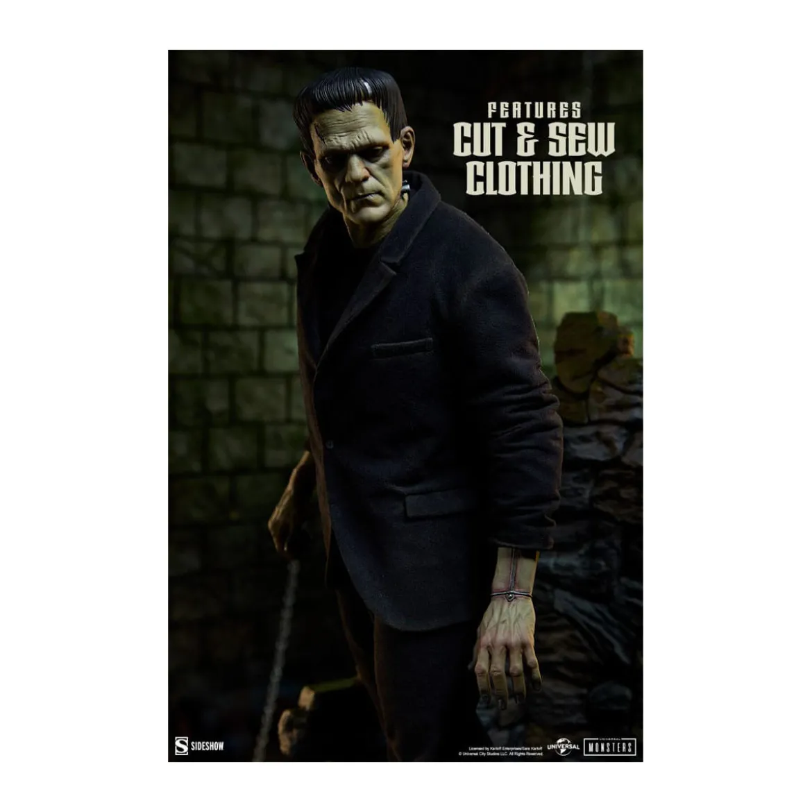 Sideshow Universal Monsters - Premium Format Frankenstein (Fabric costume) 1/4
