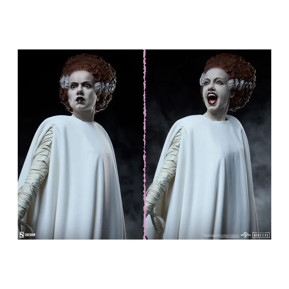 Sideshow Universal Monsters - Premium Format La Fiancée de Frankenstein 1/4 - The Bride of Frankenstein (Fabric Costume)